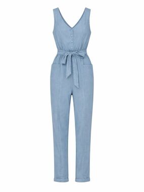 American Eagle Outfitters Light Blue Sleeveless Jumpsuit